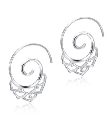 Unique Designed With CZ Stone Silver Hanging Earring STS-5586